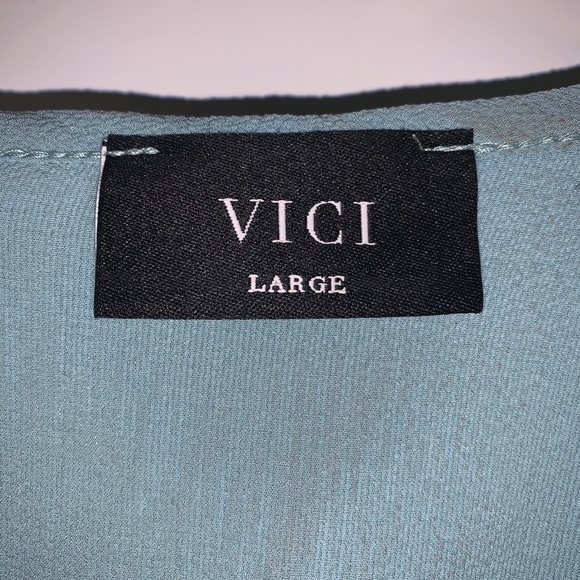 Vici Light blue romper - Picture 4 of 6